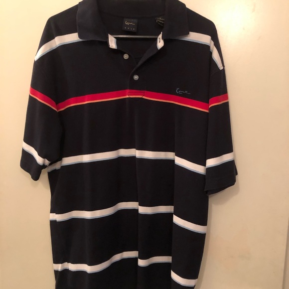 Other - Men’s polo  shirt 👕 size Large multi colors
